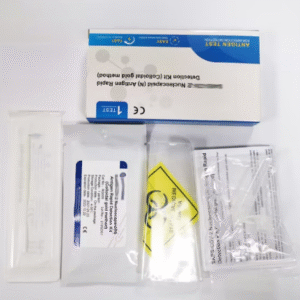 Nasal PCR Saliva Test Art Swab